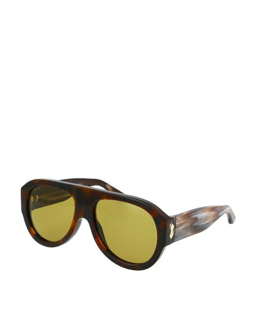 gucci thick sunglasses
