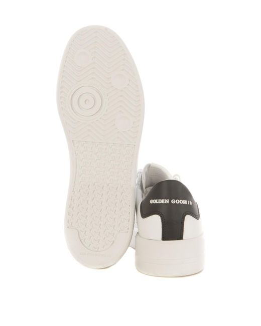 golden goose purestar leather sneakers