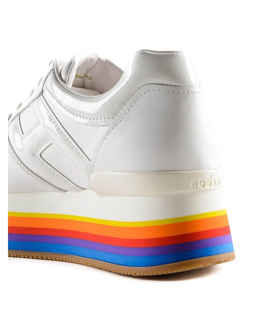 Maxi H222 Rainbow Platform Sneakers 