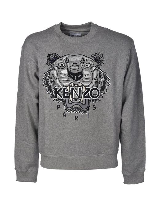 KENZO Tiger Cotton Crewneck Sweatshirt 