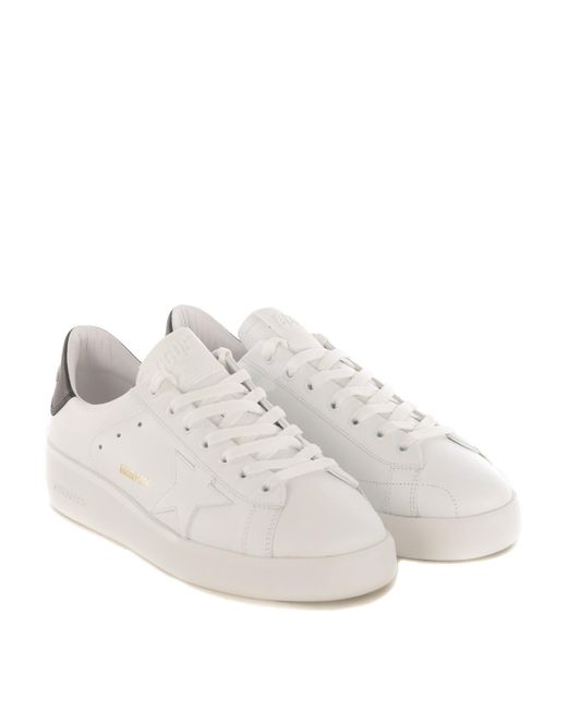 golden goose purestar leather sneakers