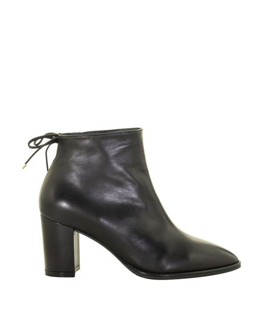 stuart weitzman gardiner block heel ankle bootie