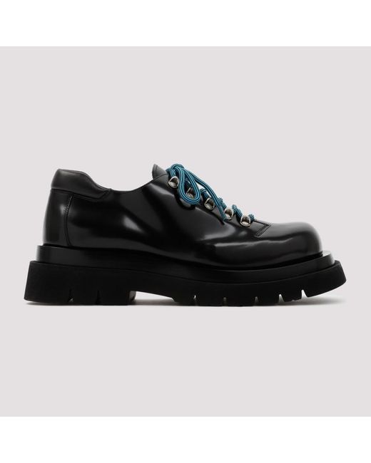 Bottega Veneta Black Lug Hiking Lace-up Shoe Shoes for men