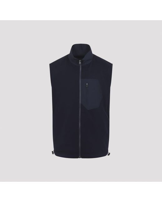 Sease Blue Gilet for men