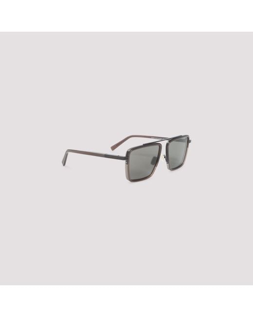 ZEGNA EYEWEAR Metallic Acetate Sunglasses for men