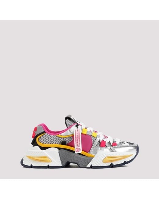 Dolce & Gabbana Pink Air Master Sneakers