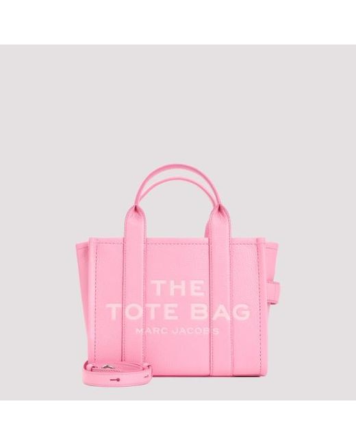 Marc Jacobs Pink The Leather Small Tote Bag Unica