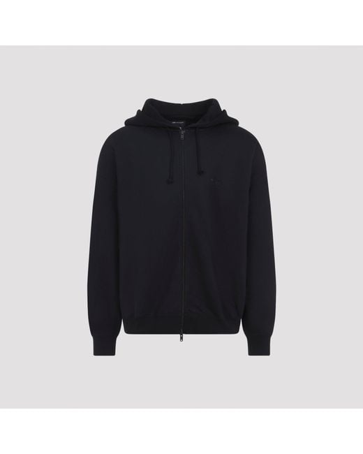 Y-3 Black Relaxed Fit Crewneck Sweatshirt