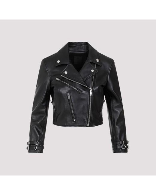 Givenchy Black Lamb Leather Jacket