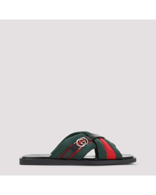 Gucci Multicolor Maverik Polyamide Sandals for men