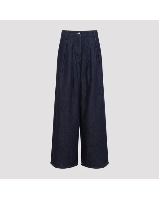 Dries Van Noten Blue Pamplona Denim Pants