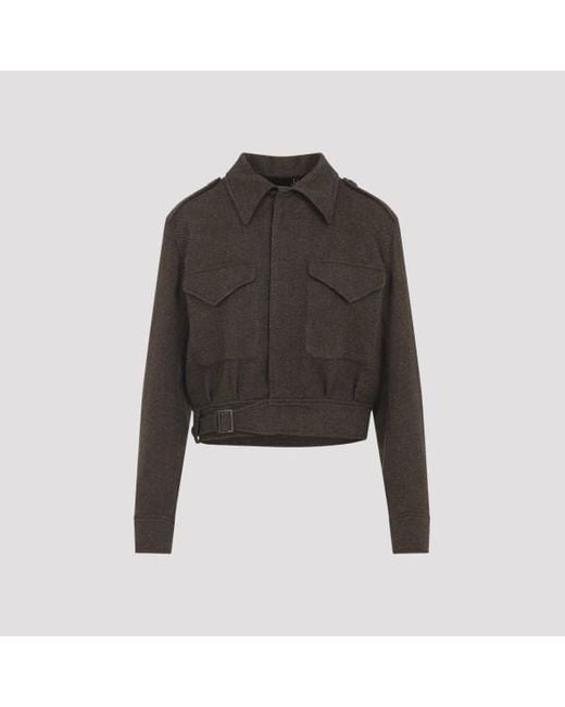 Ralph Lauren Black Maddison Bomber Jacket