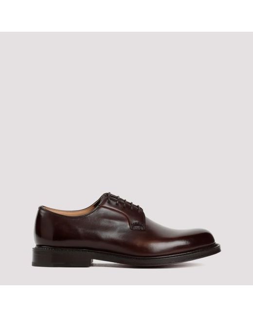 Church's Brown Church`s Shannon Lace Up Shoes for men