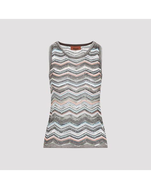 Missoni Gray Top