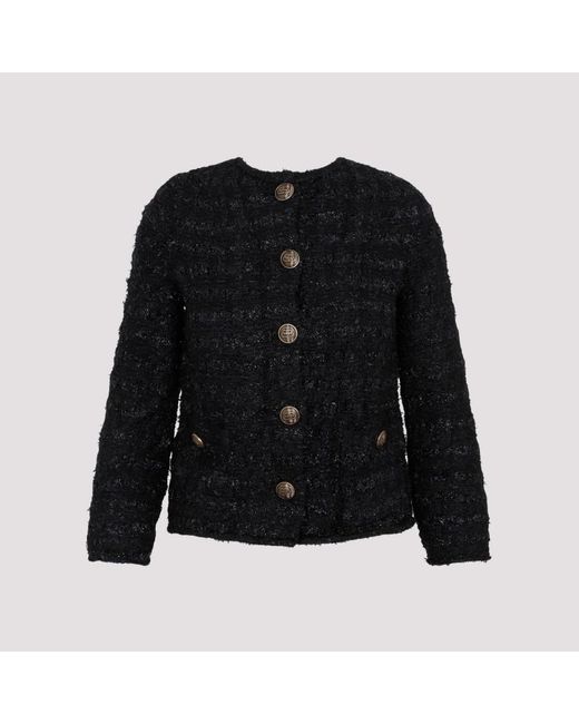 balenciaga light single breasted jacket