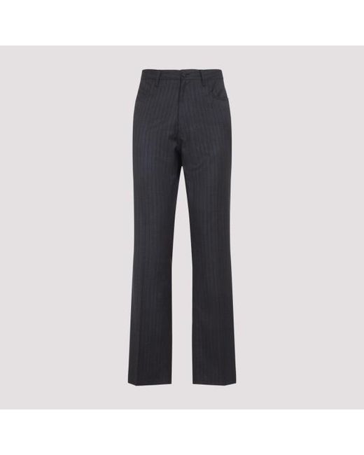Balenciaga Blue Tailored Pants for men