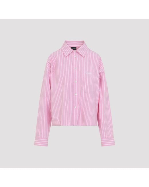 Balenciaga Pink Folded Shirt
