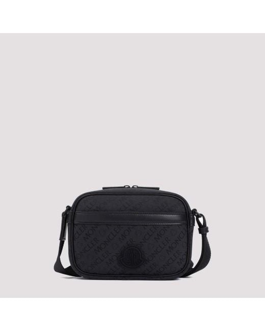 Moncler Black Tech Shoulder Bag Unica for men