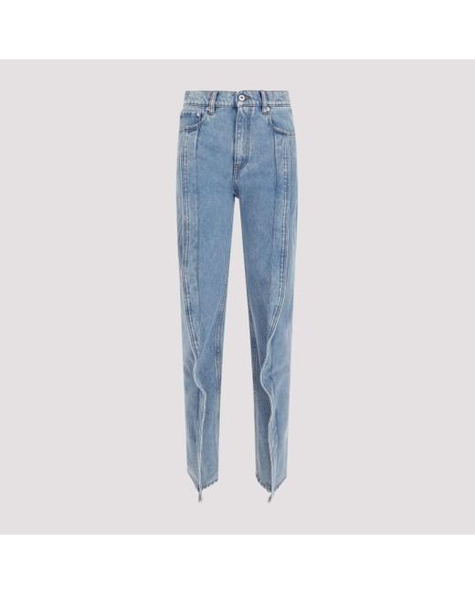 Y. Project Blue Y/project Slim Banana Jeans