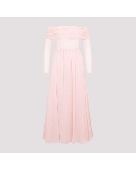Giambattista Valli Pink Silk Dress