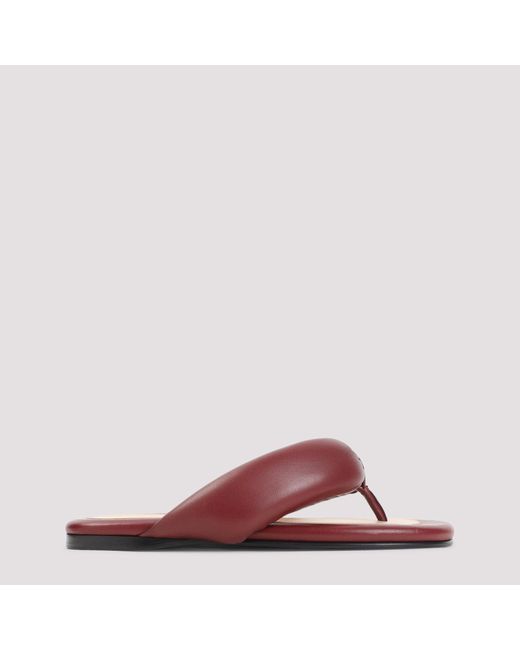 Carven Pink Garnier Padded Slides
