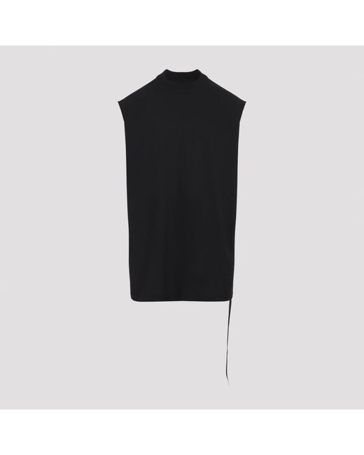 Rick Owens Black Sleeveless Tops for men