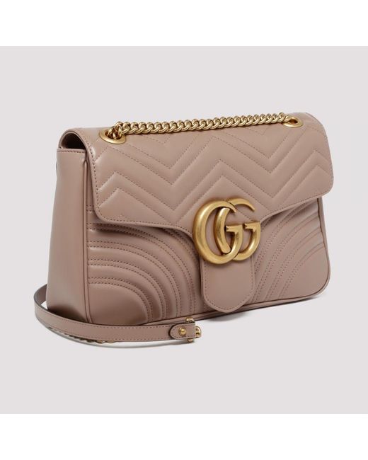 gucci marmont matelassé leather shoulder bag