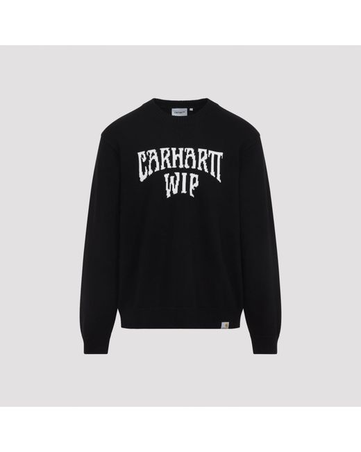 Carhartt Black Crew Neck Sweater for men