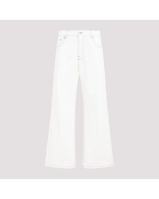 Jacquemus White Le De Nimes Large Jeans for men