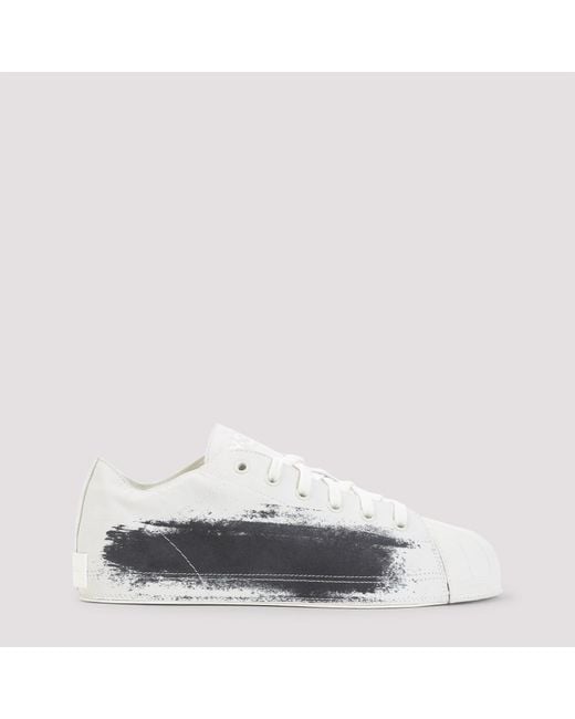 Y-3 White Y-3 Nizzastar Lo Sneakers for men