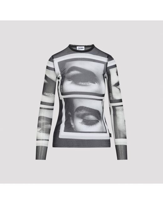 Jean Paul Gaultier Gray Top