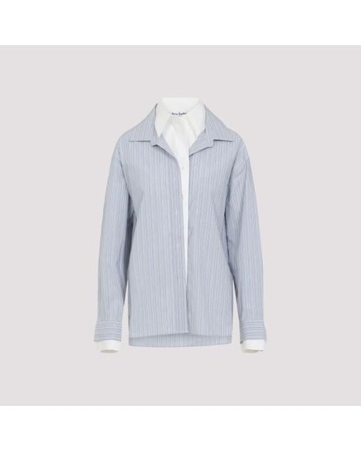 Acne Blue Blouse