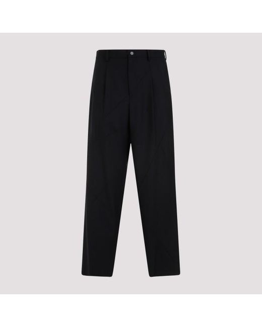 Undercover Black Wool-blend Pants for men