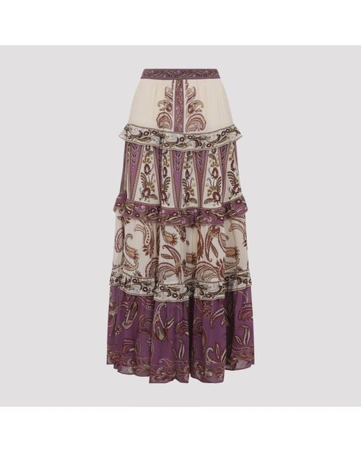Farm Rio Brown Maxi Skirts