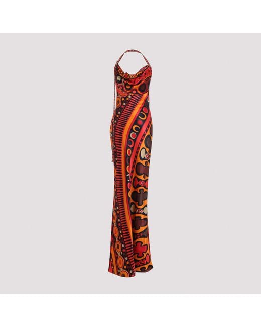 Emilio Pucci Red And Long Dress