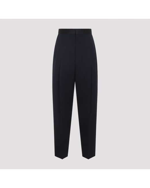 Bottega Veneta Blue Tapered Trousers