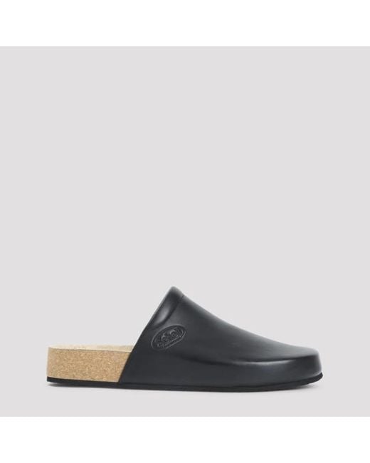 Balenciaga Blue School Flat Mules for men