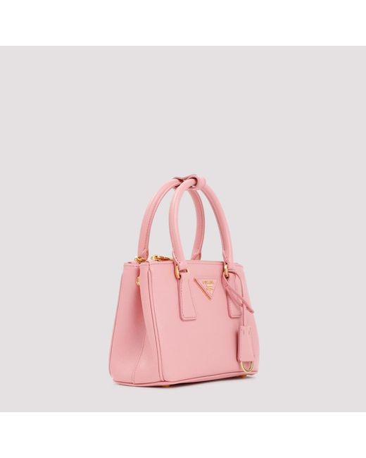 Prada Galleria Saffiano Leather Mini-Bag - White for Women