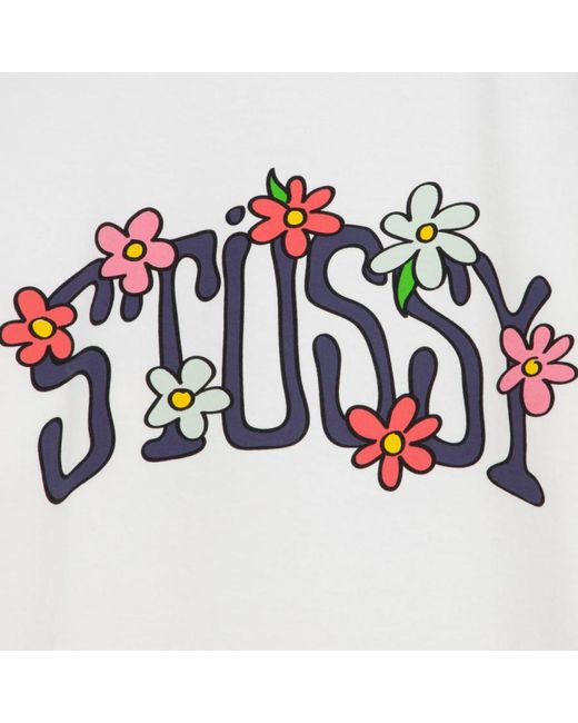 stussy flower t shirt