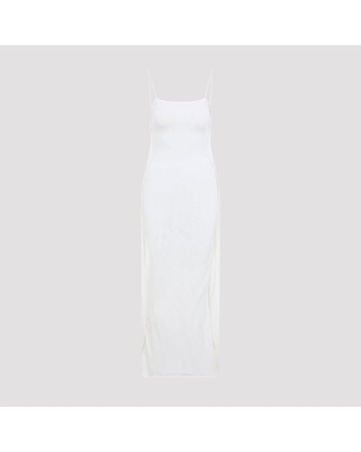 Jacquemus White Maxi Dresses