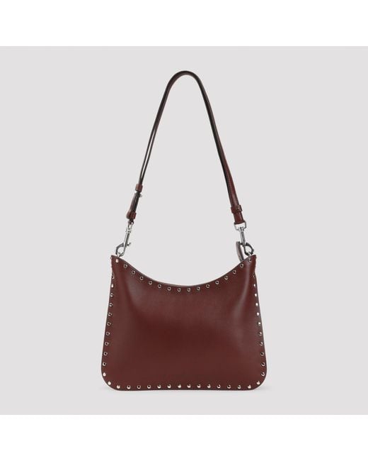 Phoebe Philo Red Mini Stud Gig Small Handbag