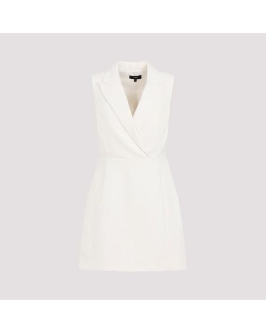 Theory White Mini Dress