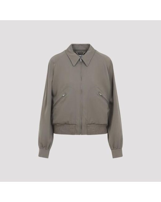 Maison Margiela Gray Wool Jacket for men