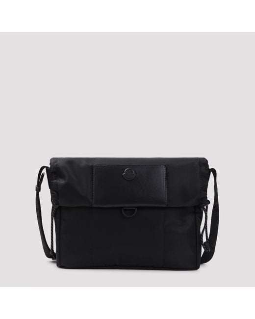 Moncler Black Kenton Messanger Bag for men