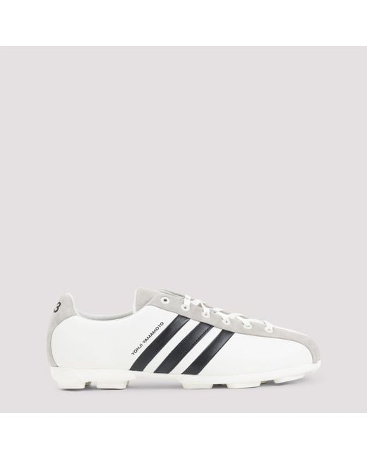 Y-3 White Y-3 Field Sneakers for men