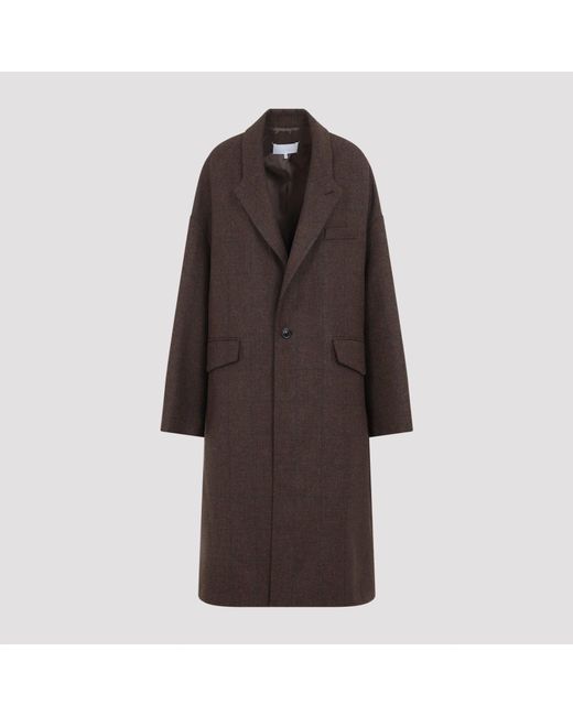 Maison Margiela Brown Oversized Cocooning Coat