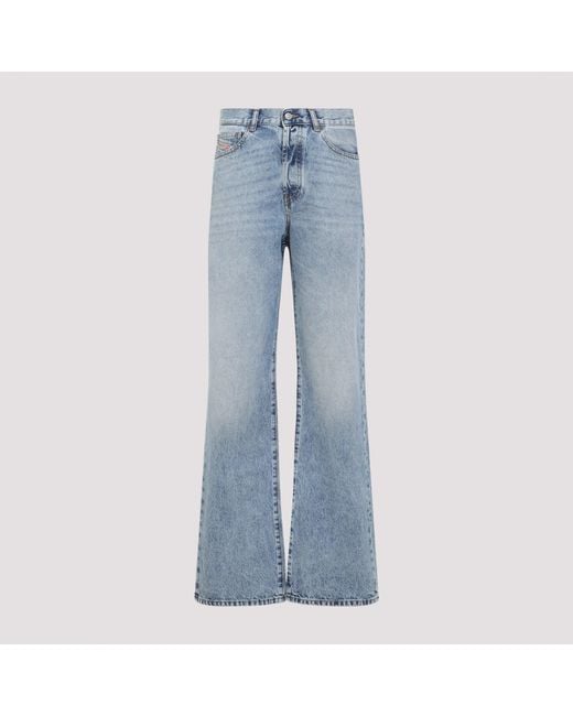 DIESEL Blue Flared High Rise Jeans
