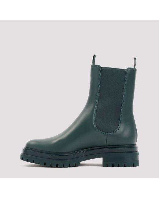 Gianvito Rossi Chester Boots in Green | Lyst UK