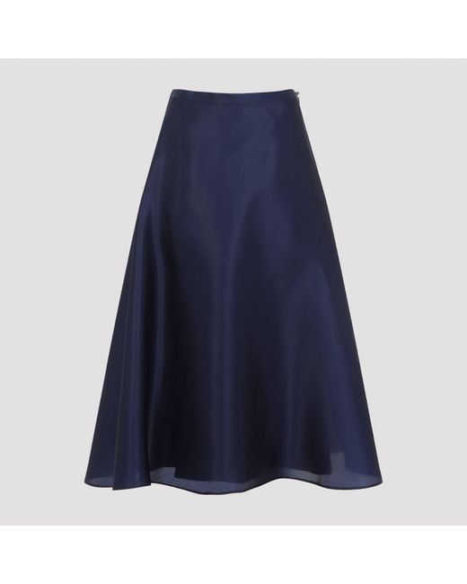 Alberta Ferretti Blue Maxi Skirts