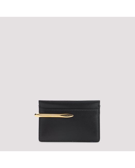 Givenchy Black Pinch Calf Leather Credit Card Case